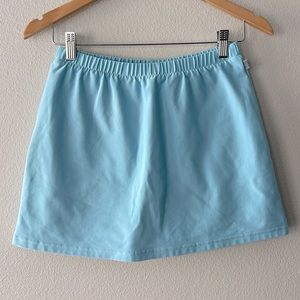 Nike blue tennis skort